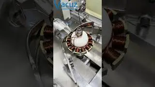 Vacuz 2 Stations Motorcycle Motor Outer BLDC Brushless Stator Coil Flying Fork Winding Machine Price