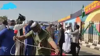 MAIDUGURI FLYOVER. Pres. Mohammdau Buhari Launched FLYOVER In Maiduguri