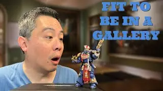 Обзор набора JoyToy Warhammer 40K Space Marines Ultramarines Relic Primus Armor