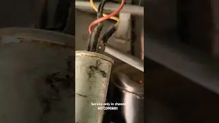 capacitor fault #acmechanic #airconditioning #accircuits #serviceac #coolingsolutions #home #ac260