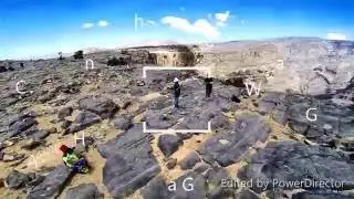 Wadi Ghul / Jebel Shams - the Grand Canyon of Arabia from Phantom 2