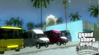 GTA San Andreas - Winter Adventure Of Bus Driver #3 - [&copy; Let's play (Летсплей) Модификаций Игр GTA]