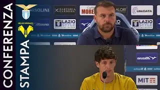 La conferenza stampa di Zanetti e Bradaric post Lazio-Verona 31/08/2025