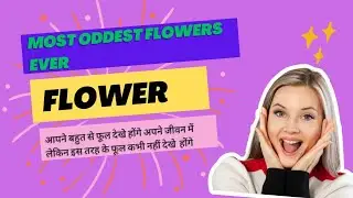 Strange looking flower in the world 🌼    #video #plant #flowers #biology