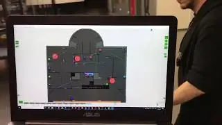 Precise tracking of visitor in Cinema Museum