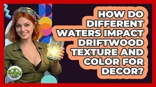 How Do Different Waters Impact Driftwood Texture And Color For Decor? - The Upcycle Lab