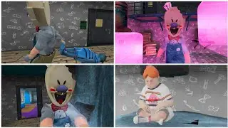 Ice Scream 7 Laboratory Mod Full Gameplay - Fan Made