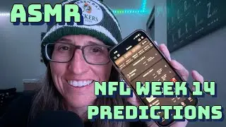 Прогнозы ASMR на 14-ю неделю НФЛ 🏈 | Прогноз от Gentle Blitz, написанный шёпотом