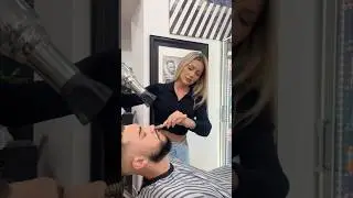 Relaxing ASMR Haircut + Beard Grooming 💈 With Victoria