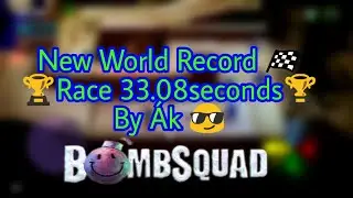 Race 33.08sec World Record 🏆_By &Aacute;k||Bombsquad Tournament||Race BigG||#Bombsquad||