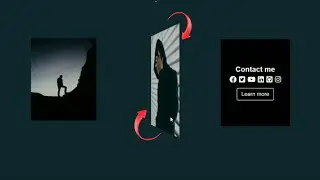 3D Flip-card Effect using HTML and CSS