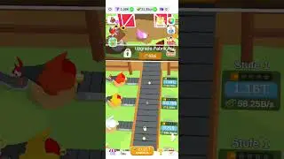 Android game Egg Factory IDLE Clicker Chickens Update 120 #gaming #shorts #chicken #update #421
