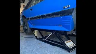 I finally bought a car lift...sort of