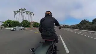 8/31/25 Dana Point to Treasure Island Beach and Laguna Canyon on my Indian Scout Bobber Twenty