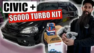 Сборка Civic Turbo Anti-Ebay. B18c, новый коллектор Artec Turbo, Garrett G30-660, ОТЛИЧНАЯ РАБОТА!