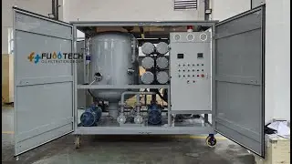 Operation Video of FUOOTECH ZYD-10BY 10000 LPH Transformer Oil Purifier