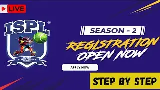 ISPL T10 Season 2 Registration | Indian Street Premier League Player Registration | ISPL Trial dates