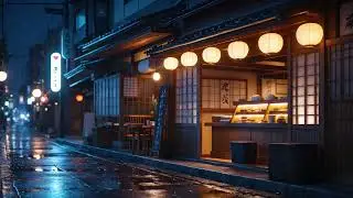 Japan After Midnight 🌙 Rain & Lofi Ambience for Lonely Nights