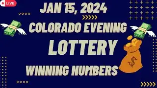 Colorado Evening Lottery Draw Results - 15 Jan, 2024 - Pick 3 - Cash 5 - Colorado Lotto - Powerball