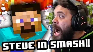 MINECRAFT STEVE IS IN SMASH BROS ULTIMATE CONFIRMED