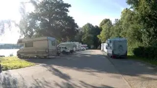 Wohnmobile  -  Parkplatz  am  Hohnsensee  Hildesheim  ,  4 K
