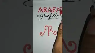 creative logo name arafat, #brand #logo #trending #ambigram #viralshorts #trendingshorts #wordworld