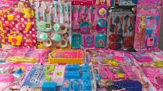 2 Minutes Satisfying with Kitchen & Pink Kitchen Doll Set Review Toys | ASMR