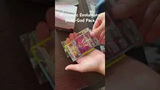Sunbreon pulled 🤯 Prismatic Evolutions Demi-God Pack!