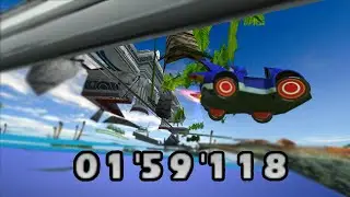 [SSASR Wii TAS] Ocean Ruin SR (Glitch) - 1:59.118