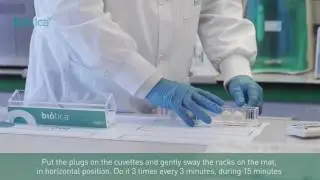 Analysis by Legipid Legionella Fast Detection using the MP4 manually