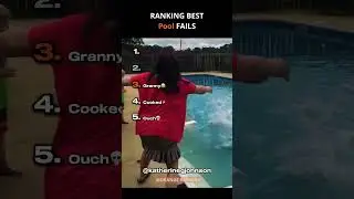 RANKING THE MOST INSANE POOL FAILS 💦🔥
