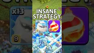 Массовое нападение ледяных големов крушит базы TH17: что за хрень?! #clashofclans #townhall17