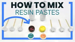 HOW TO || Mix Resin Pastes || Resin Pigment Paste || Pigment Paste for Resin || Faux Rizzle
