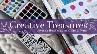Creative Treasures Unveiled: Sketchbox, Stencil Girl, & More!