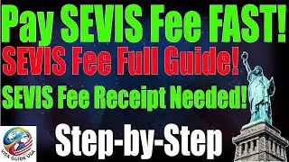 How to Pay SEVIS Fee  Full Process & Proof of Pay