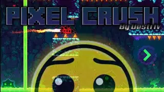 [4K] Pixel Crush 100% (Hard 5⭐) By Destriv | All Coins 🥈🥈🥈 [GD 2.207]