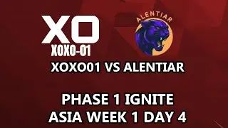 XOXO01 Vs AlenTiar Marvel Rivals Ignite Phase 1 Group Phase Week 1 Day 4 Asia