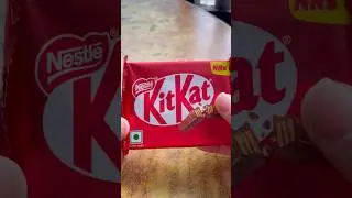 KitKat Asmr Chocolate Unwrapping😘#kitkat#chocolate#asmr #tasty#shortvideo#viral#trending