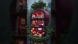 Step Into Magical Dream Homes Made of Vegetables