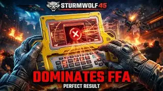 STURMWOLF 45 DOMINATES FFA 😈 | FATALITY Fast Work | Akimbo VELOX 5.7 | Black Ops 7 🔥#meta