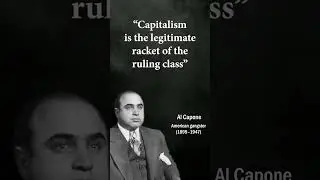 Gangster wisdom. Al Capone. Life-changing quotes.