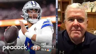 Dak Prescott faces 'one of the biggest games' of career vs. 49ers | Pro FootballTalk | NFL on NBC