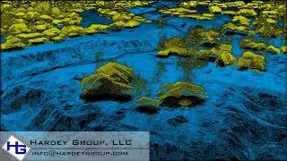 Lidar data scan of Residential Neighborhood