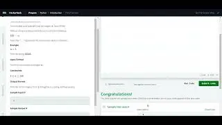 Hackerrank Python Print function
