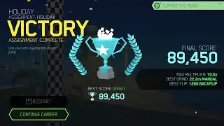 FutureGrind - Holiday - Score Attack - Platinum Trophy Run