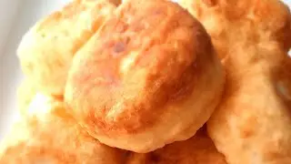 Очень нежные пышки на кефире за 20мин.Very delicate crumpets in 20min.