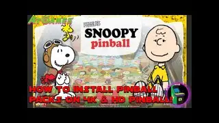 Как получить и установить пакеты пинбола Atgames на ваш игровой автомат Pinball HD или 4K!
