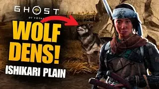 🐺 All Ishikari Plain Wolf Den Locations - Ghost of Yotei (PS5)