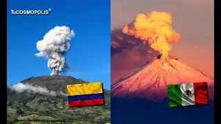 10 VOLCANES MÁS PELlGRÔSÔS de AMÉRICA LATINA (2 ESTÁN en MÉXICO)