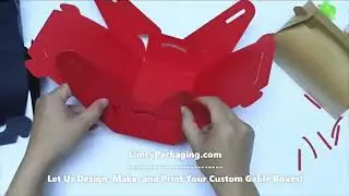 Custom Gable Boxes - Designing, Making, Printing, and Assembling